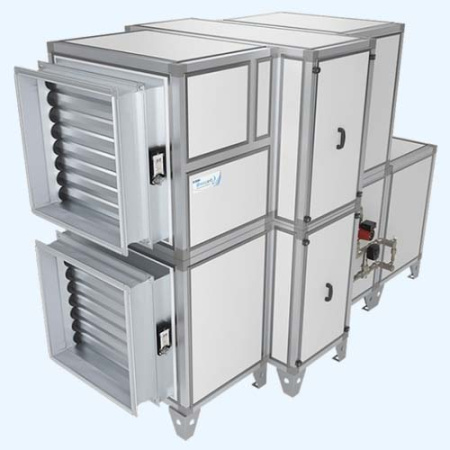 8000 Aqua RR BC Breezart Приточно-вытяжная установка с роторным рекуператором